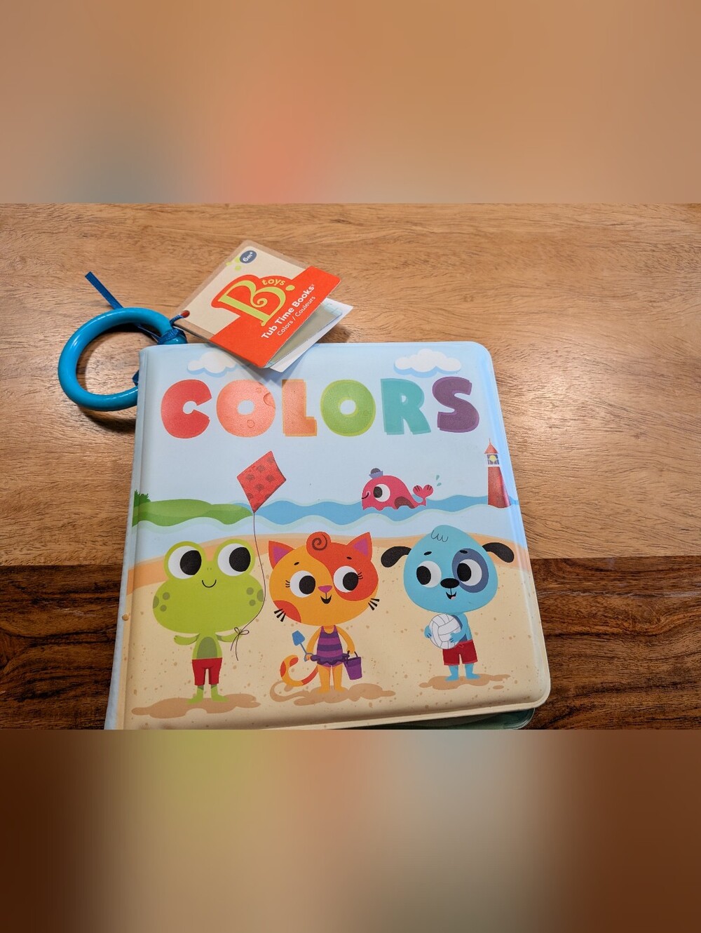 B Toys Bath Book